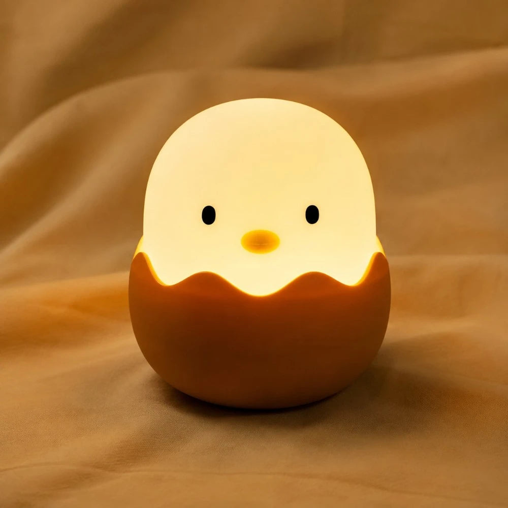 Coco veilleuse LED poussin à lumière chaude