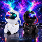 Projecteur Orion disponible en blanc et en noir, les deux astronautes côte à côte
