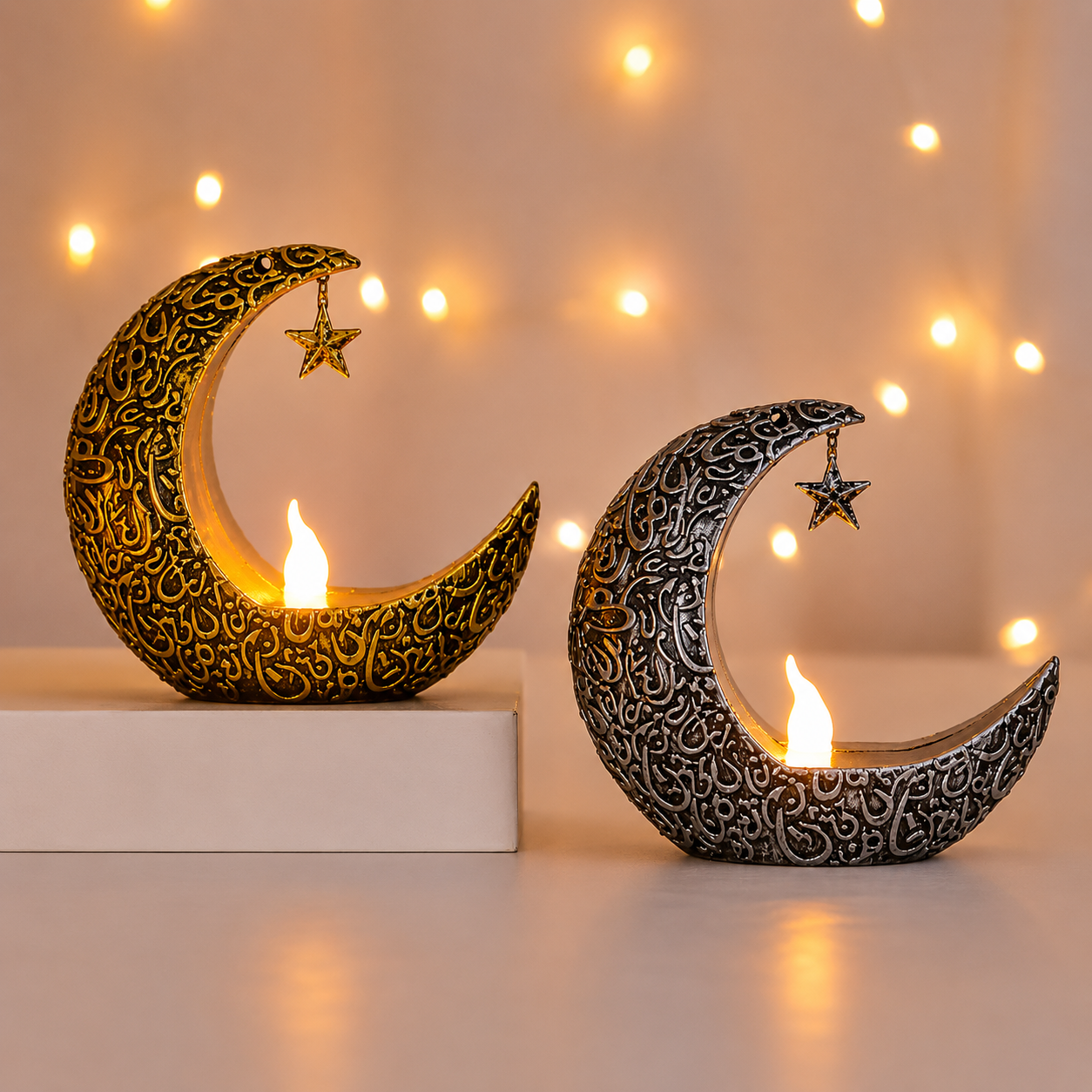 Bougeoir LED Coranique Ramadan - Baraka