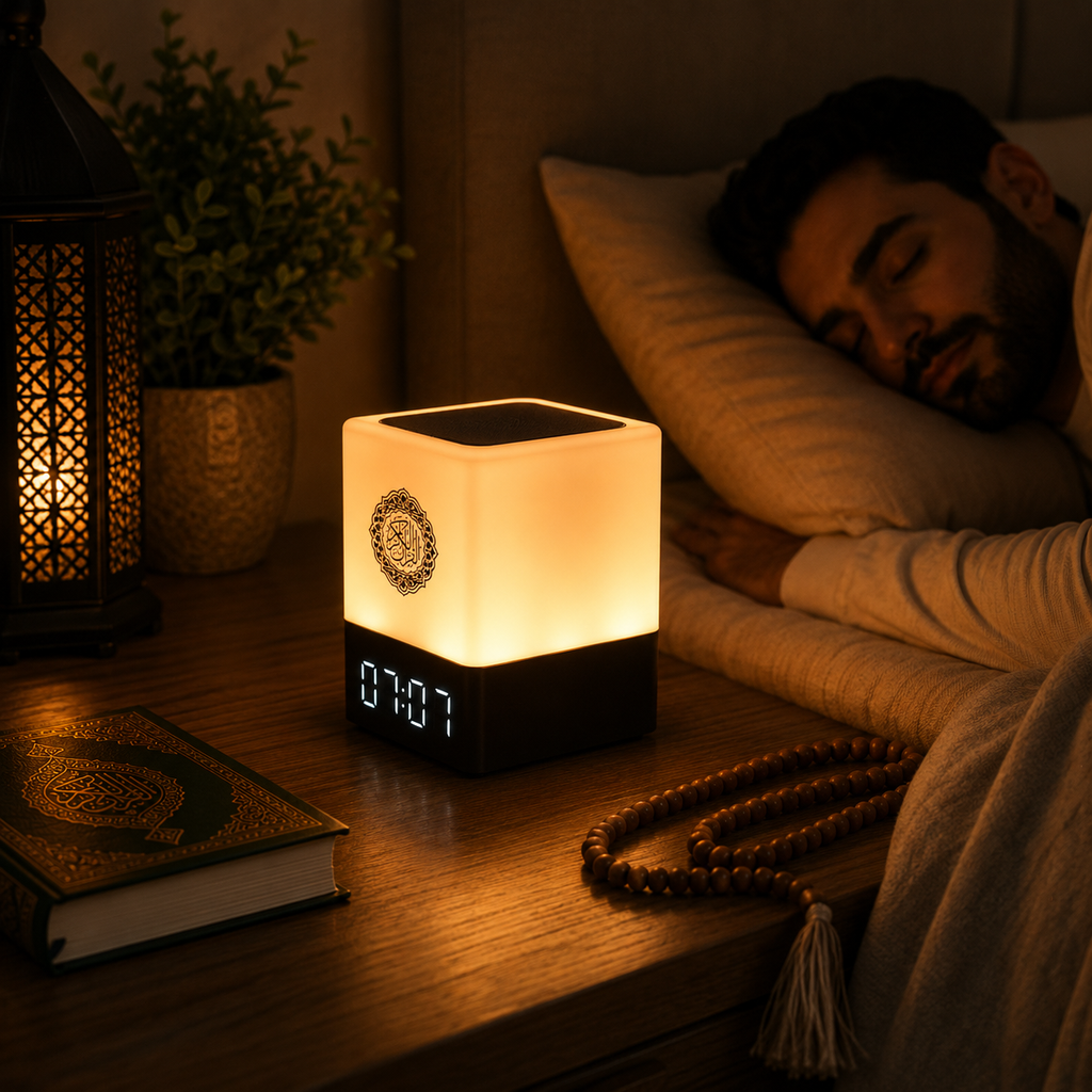 Veilleuse Réveil Coranique Bluetooth - Sakina