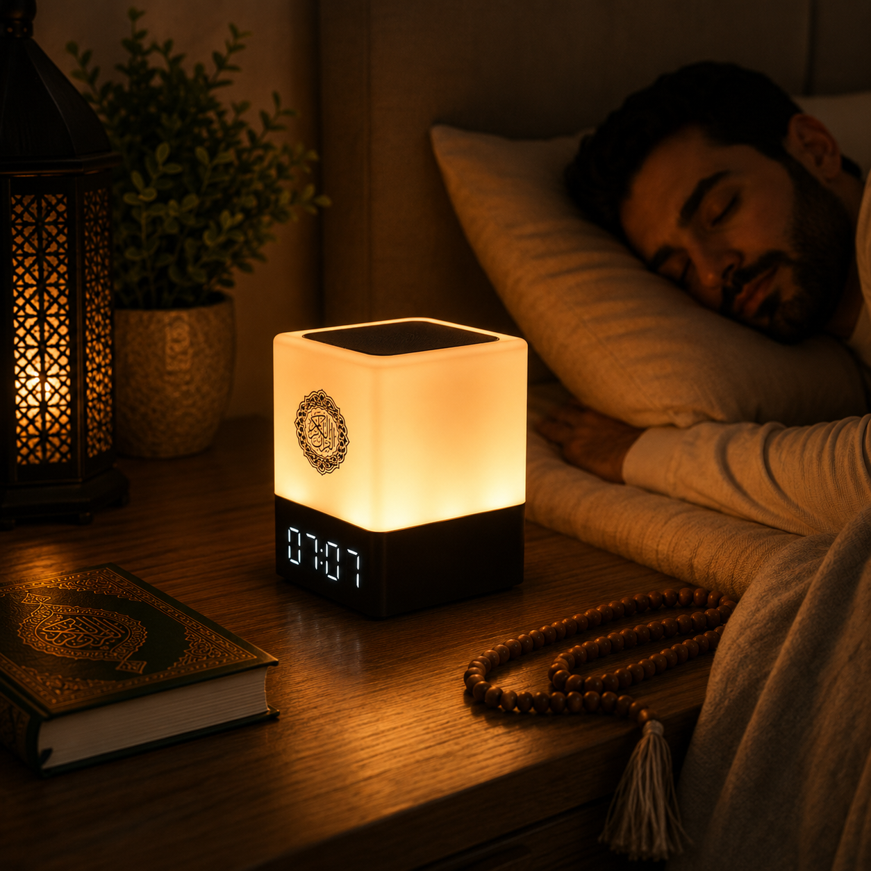 Veilleuse Réveil Coranique Bluetooth - Sakina