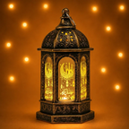 Lanterne LED décorative Fanous, réinterprétation lumineuse du fanous traditionnel