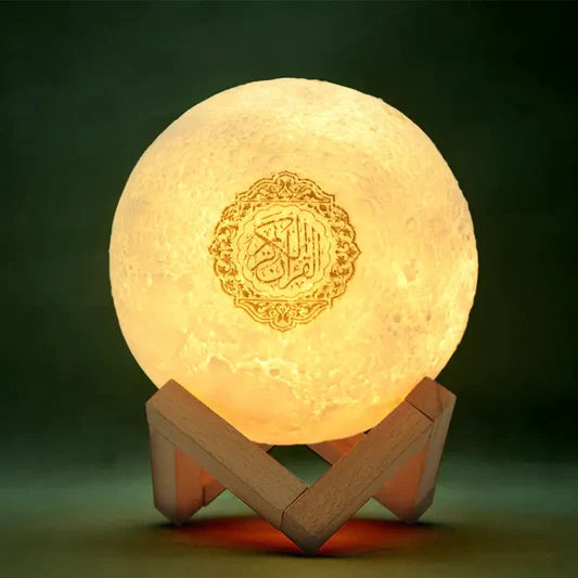 Veilleuse Coranique Bluetooth Azan Rond - Moon