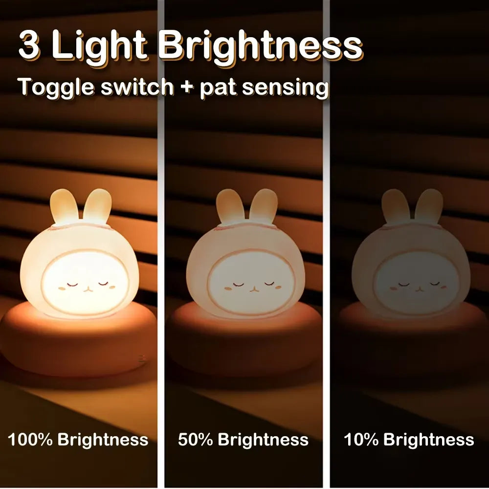 Veilleuse LED Chat Rechargeable - Mimo